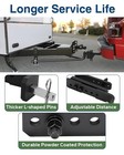 2pcs Sway Control Brackets For Equalizer Weight Distribution Hitch fits 