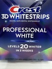 Crest 3d White Professional White Teeth Whitening Strips - Level 20