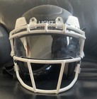 Light Helmets Varsity Ls2-cv Large Football Helmet - Black white