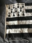 Vintage Brittany Cloth Flag 18  X 13 