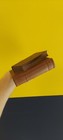 Vintage Antique Solid Wood Curved Books