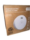 Photoelectric Smoke Alarm 10 Year Battery 2 Pack