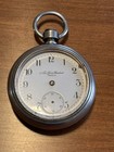 Antique Waltham Case Co  Swing Out Pocket Watch Case Silverode Used 18s