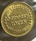 Vintage Coin Token Car Wash No Cash Value Nonrefundable Copper Tone