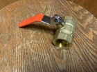 Qty  4  1    Brass Ball Valve Full Port With 1    Female Threaded Npt  Teflon Seals 
