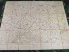 Ww1  1914  British War Office Map Featuring Arras  Lens  Cambrai  Mons Etc