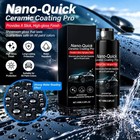 2pcs Nano-quick Ceramic Coating Pro  Revolutionary Nano Spray For Car Detailing 