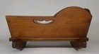 Vintage Handmade Wooden Cradle Bassinet Rocker - Beautiful Condition 