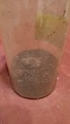 Antique Apothecary Glass Bottle     Coccus Cacti Label  Ground Stopper