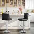 Adjustable Bar Stools With Back  Bar Height Stools For Kitchen Counter  Bar S   