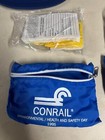 1995 Conrail Environmental health And Safety Day Hat   Kit Bag Snap Back