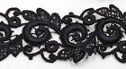 Vintage Antique Mourning Edwardian Victorian French Trim Lace 27  X 1-1 4 