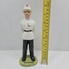 Vtg Bahamas Policeman Porcelain Figure Ceramic Police Souvenir 8 