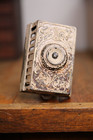 Antique Victorian Cast Iron Eastlake Electric Ornate Box Doorbell Push Vintage