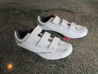 Tommaso Cycling Shoes W  Pista 100 White And Silver Size 10 5 Us  very Clean 