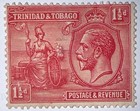 Travelstamps  Trinidad   Tobago Stamps Scott   23  1 1 2d Mint Mogh