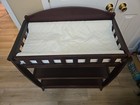 Delta Infant Changing Table With Pad - Dark Chocolate