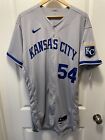 2023 Nike Mlb Aroldis Chapman Game Worn Team Issued Kansas City Royals Jersey 46