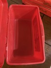 Huggies Winnie The Pooh   Friends Red Baby Wipes Container Empty  