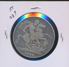 Great Britain - 1822 George 1111 Silver Crown -  5416