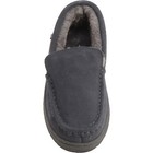 Nwt Lamo Cozy Slip-on Charcoal Gray Suede Furry Lining Slippers Men s 10 Comfy
