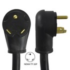 Conntek 30 Amp Rv Extension Cord  50 Foot Power Supply Cable For Trailer Camper