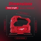Tire Inflator For Milwaukee M18 Battery Portable Air Compressor For Car  Bicycle