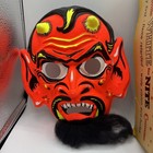 Collegeville Vintage 60s Halloween Costume Demon Devil Trimable Beard Large
