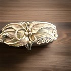 Delbert   J  Clark Vintage Navajo 925 Sterling Silver Leaf Ring Signed Sz 8