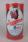 1960s Iroquois Indian Head Beer Can 12 Oz  Tab Top New York Brew Chief Headdress