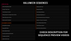 New 2026 Mega Package Of 20 Halloween Light-o-rama Sequences 16 Channel