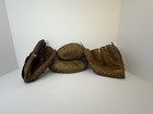 3 Vintage Baseball Gloves  1st Baseman   s Glove  Catchers Mitt Fielding Glove