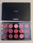 M  a  c Pro Palette Large single Shimmer Eyeshadow Palette Red Pink Purple