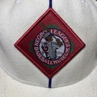 Negro League Baseball  Headgear Cap Hat Fitted Red white  Sz 8 1 8 Nwt