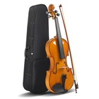 4 4 Acoustic Violin Full Size Basswood With Case Bow Rosin Shoulder Rest