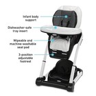 Graco Blossom 6 In 1 Convertible High Chair  Studio  22 5x41x29 Inch- 1925913