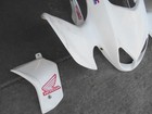 Fullbore Plastics Front Rear Fenders Scoops White Fits Honda Trx450r 2004-2005