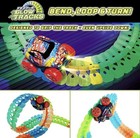 Glow In The Dark Race Tracks Car Toy