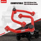 Front Upper Control Arms For 2004-2023 Nissan Titan 2005-2019 Nissan Armada 2-4 