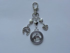 Horse Love You Horse Shoe Good Luck Key Chain Purse Charm Bag Clip Fob Backpack