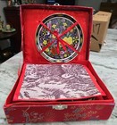 Chinese Floral Porcelain Teapot Set With Cups  Plate  And Gift Box