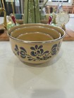 Vintage Set Of 3 Pfaltzgraff Folk Art Nesting Bowl Mixing Metal Enamelware 