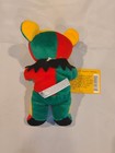    iris   - Grateful Dead 7    Bean Bear Plush By Liquid Blue Vintage