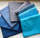 8 Pack 1 2 Yard Fabric Lot Cotton Fabric 4 Yards Total Blue Solid Colors