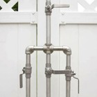 Signature Hardware Stainless Steel Outdoor Shower