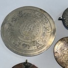 Rare Vintage Ottoman Islamic Hand-engraved Amulets - 7 Pcs