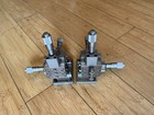 A Pair Of Newport 461 Xyz  Series Stages With 13mm Range Micrometers