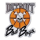 Detroit Bad Boys Pistons Vintage Style Patch  Embroidered  Iron On  3 x 3 
