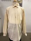 18th Century Off-white Muslin Shirt - Rev War Re-enacting - New  Sz  Xxl