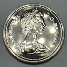 1982 Canadian 5cent Nickel Proof-like Coin Uncirculated  Beautiful Coin 